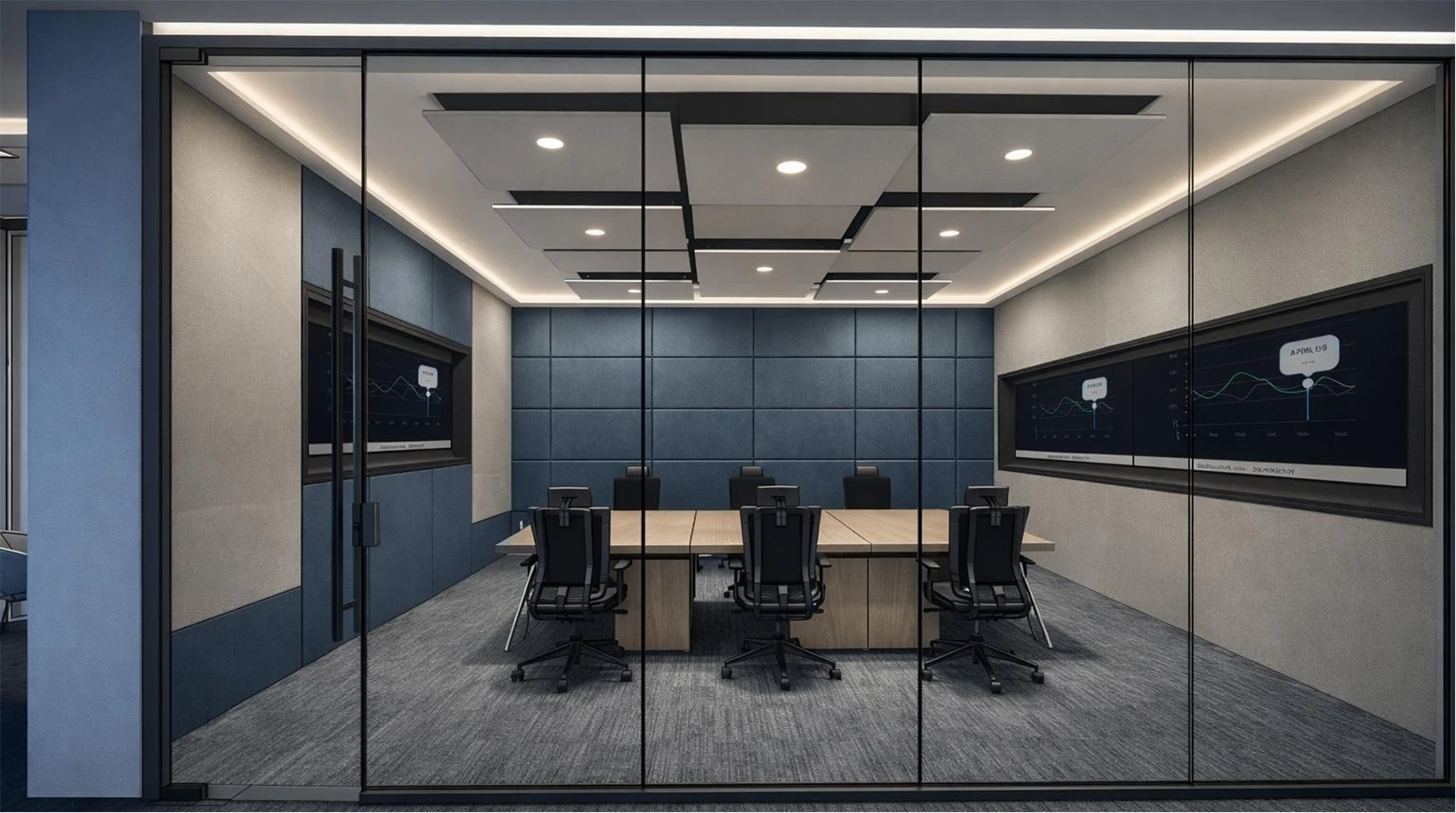 Meeting room interior at ION Exchange